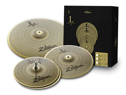 Zildjian L80 Low Volume 13/14/18 Cymbal Pack
