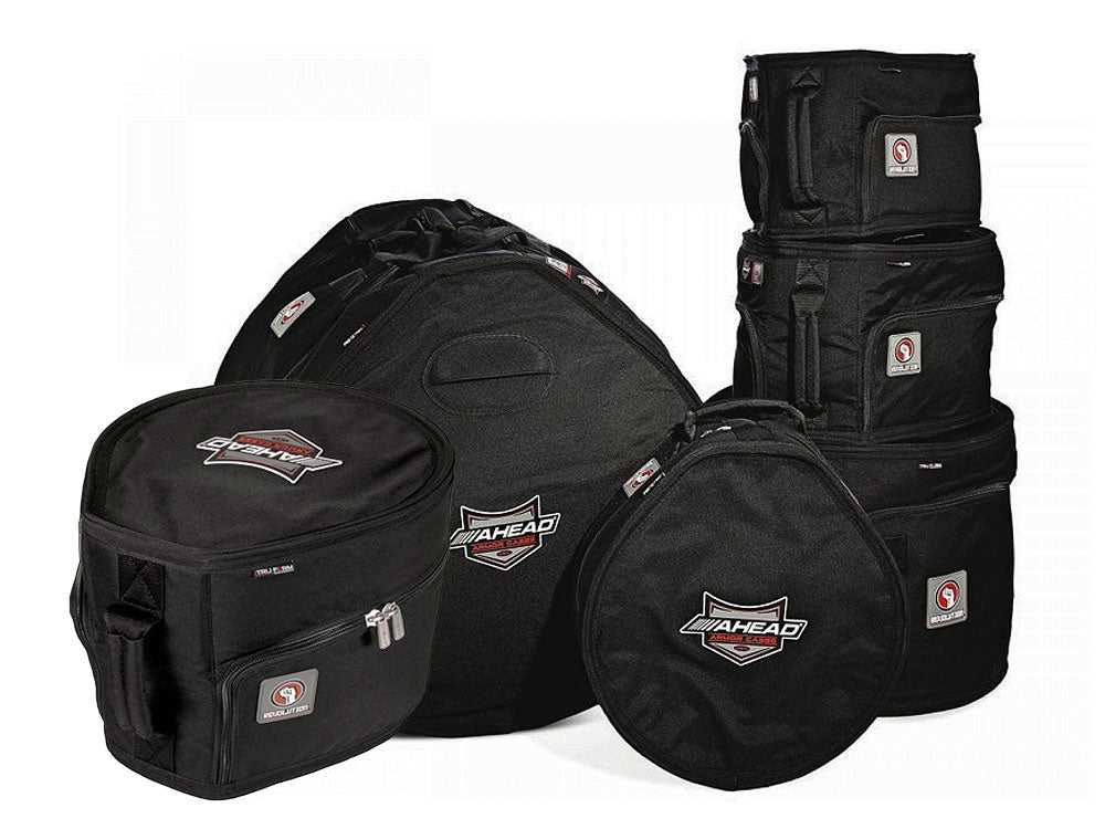 Ahead Armor 6 Piece Drum Bag Set - 10T 12T 14F 16F 22B 14SN