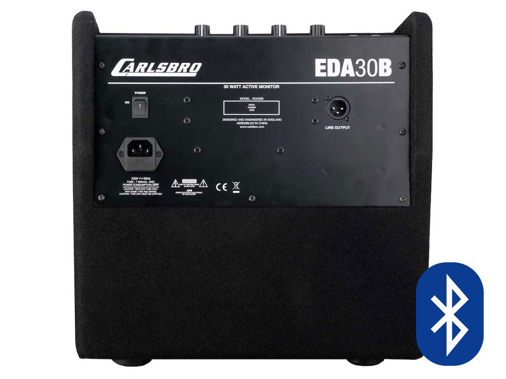 Carlsbro EDA30B 30W Electronic Drum Kit Amplifier with Bluetooth