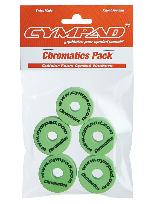 Cympad Chromatics Green Cymbal Pad 5 Pack