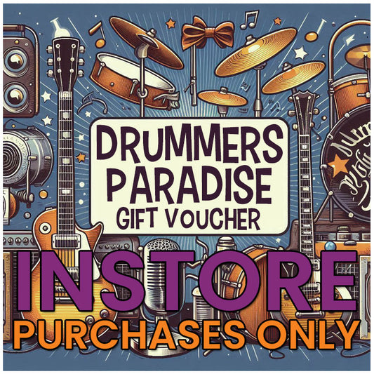 Drummers Paradise Gift Voucher for Instore Purchases