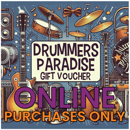 Drummers Paradise Gift Voucher for Online Purchases