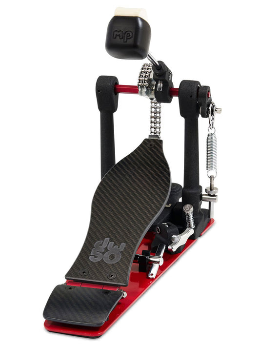 DW 50th Anniversary Limited Edition Carbon Fiber 5000 Series Single Bass Drum Pedal