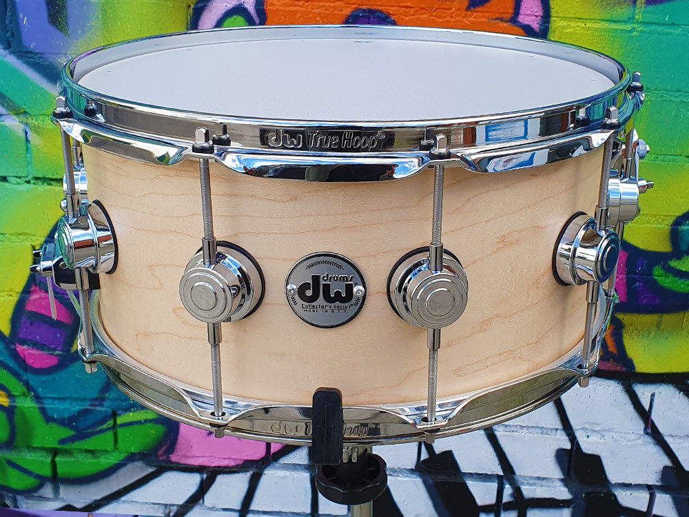 DW Collector's Series 14" x 6.5" Satin Oil SSC Maple Snare Drum