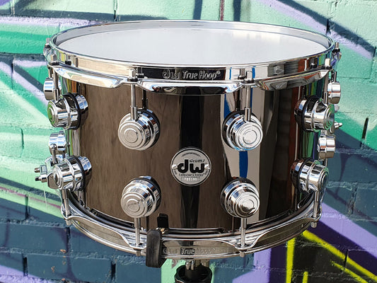 DW Collector's Series 14" x 8" Black Nickel over Brass Snare Drum