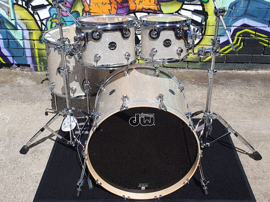 DW Performance Limited Edition 22" 4 Piece Shell Kit - Broken Glass Finish