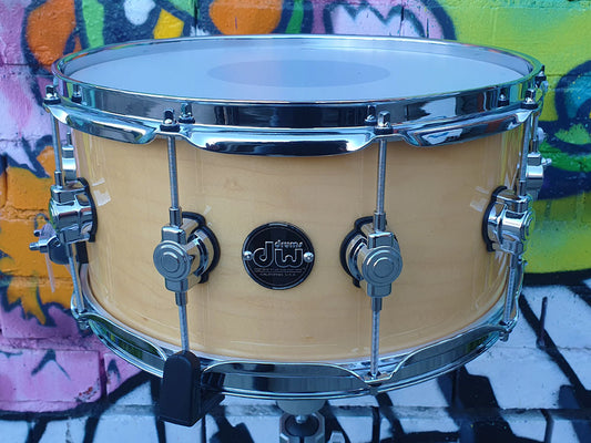 DW Performance Series 14" x 6.5" Maple Snare Drum - Gloss Natural