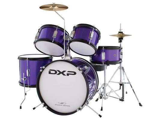 DXP Junior TXJ5 16" 5 Piece Drum Kit - Purple