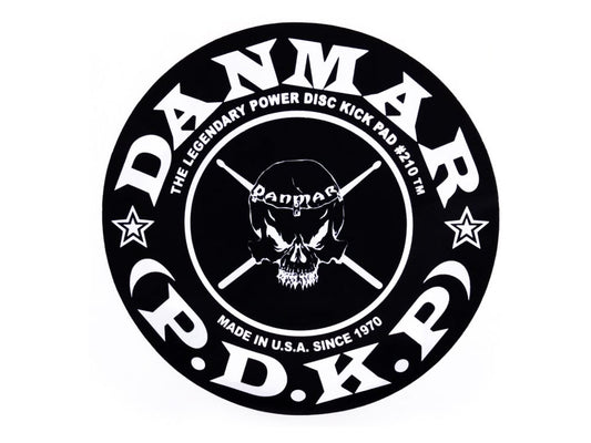Danmar Percussion Power Disk Skull Single Kick Pad