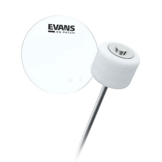 Evans Bass Drum EQ Patch - Single Clear Plastic 2 Pack