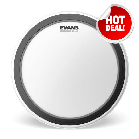 Evans EMAD Coated 22" Bass Drum Head