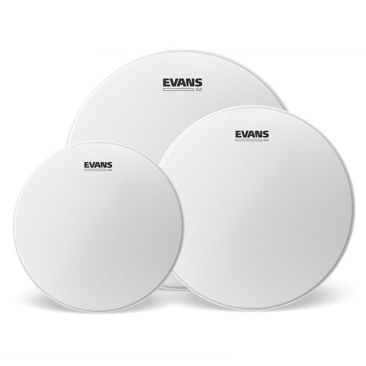 Evans G2 Coated 10|12|14 Drumhead Pack