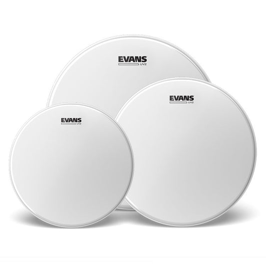 Evans UV2 Coated 10|12|14 Drumhead Pack