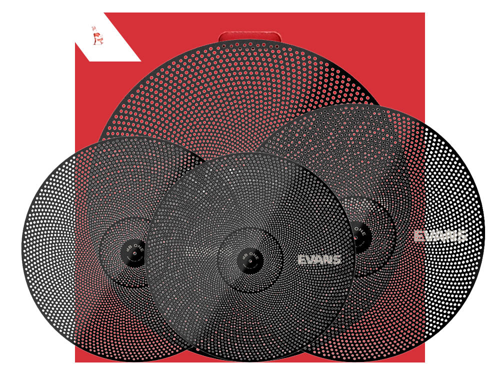 Evans dB One Low Volume 14H/16C/18C/20R Cymbal Pack