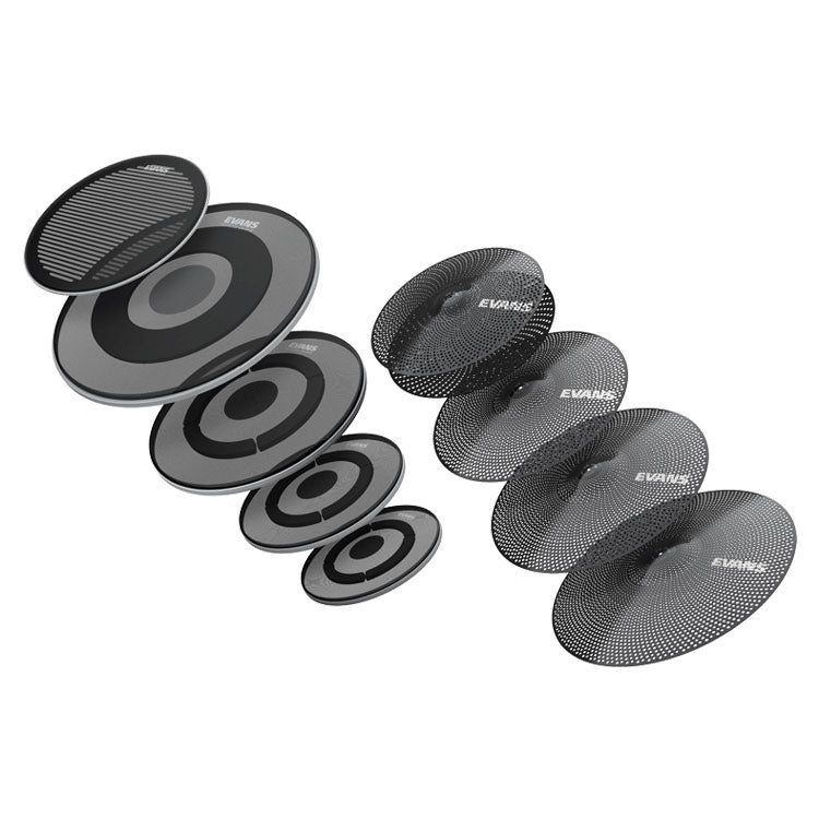 Evans dB One Low Volume Cymbal & Mesh 10|12|16 Drumhead Pack