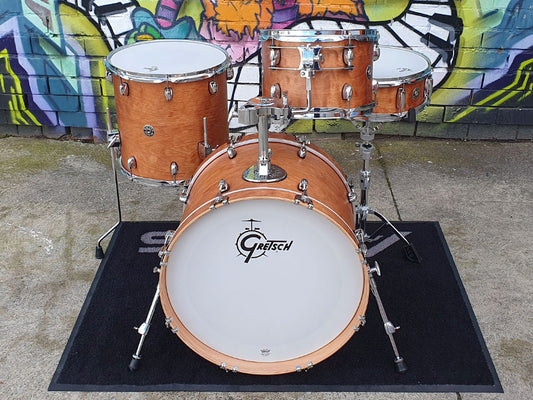 Gretsch Catalina Club 20" 4 Piece Shell Pack - Satin Walnut Glaze