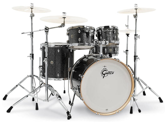Gretsch Catalina Maple 22" 5 Piece Drum Kit - Black Stardust
