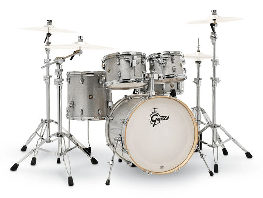 Gretsch Catalina Maple 22" 5 Piece Drum Kit - Silver Sparkle