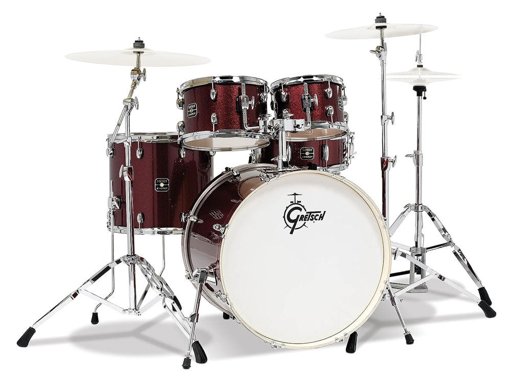 Gretsch Energy 22" 5 Piece Drum Kit - Ruby Sparkle