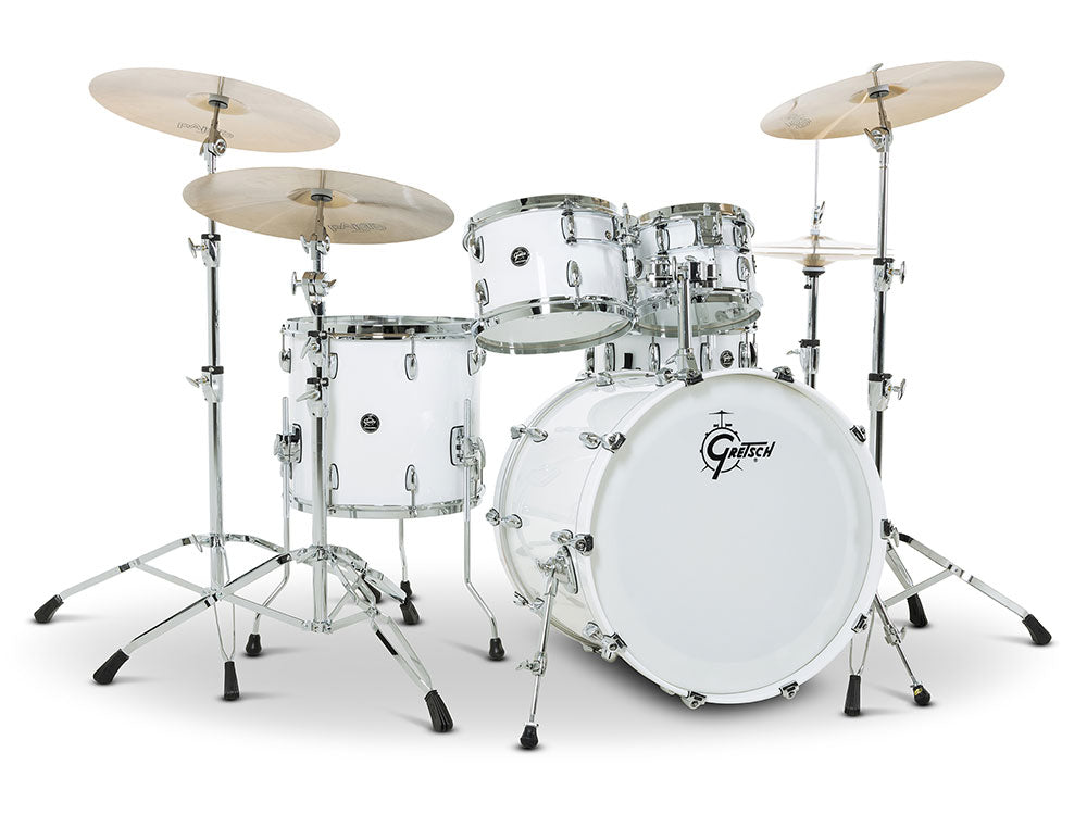 Gretsch Renown 22" 5 Piece Shell Pack - Piano White