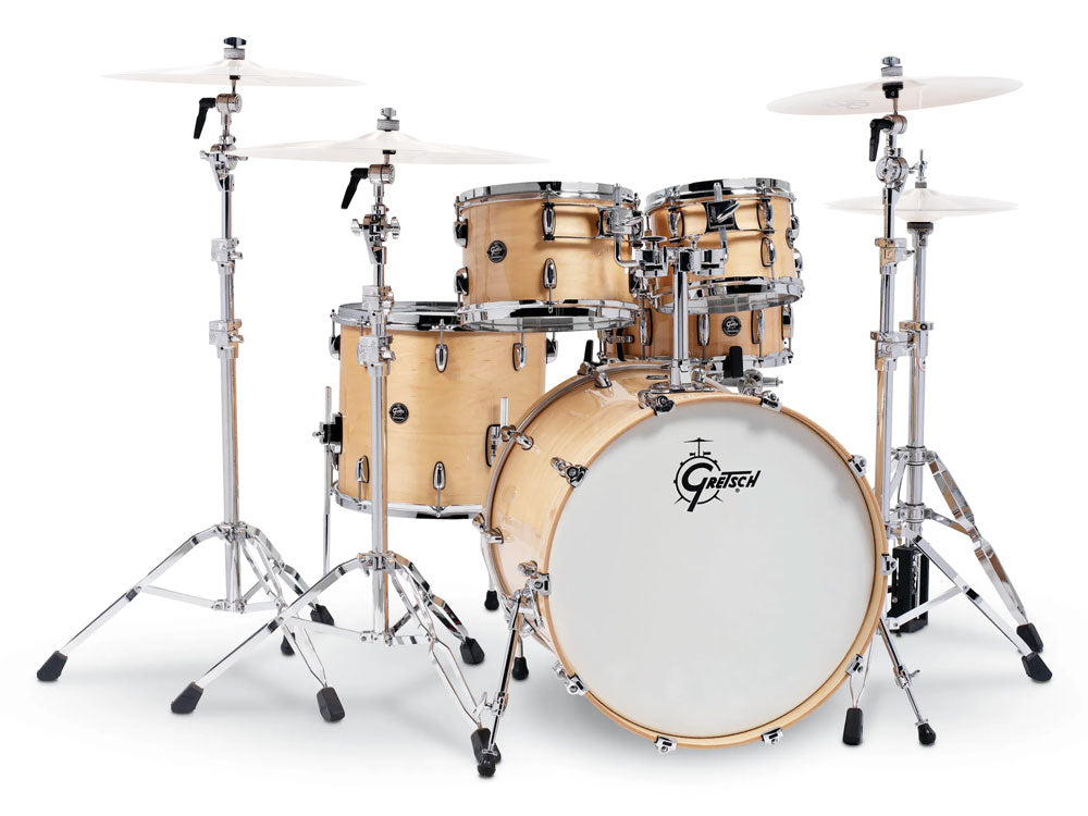 Gretsch Renown Lacquer 22" 5 Piece Shell Kit - Gloss Natural