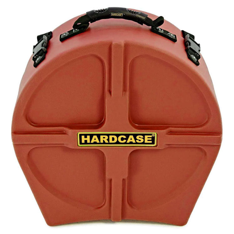 Hardcase 14" x (5" - 8") Lined Snare Case - Orange