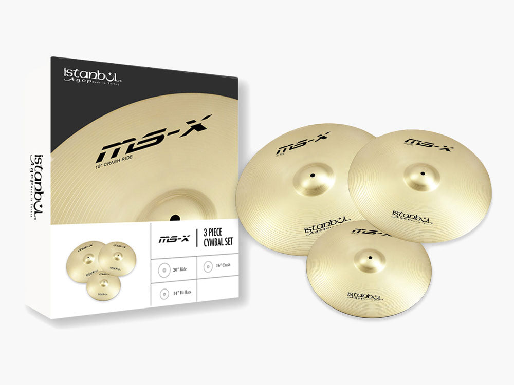 Istanbul Agop MS-X 14H/16C/20R Cymbal Pack