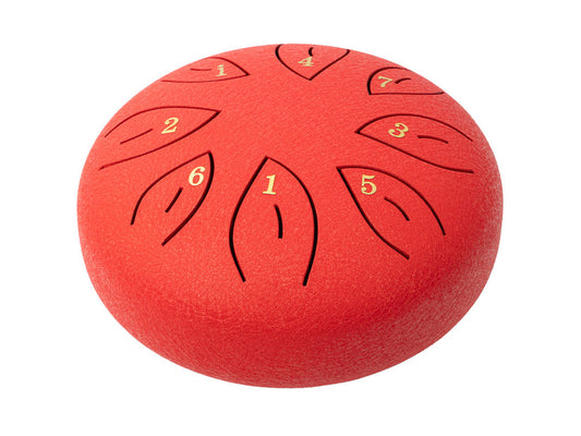 Mano Percussion 6" Tongue Drum - Red