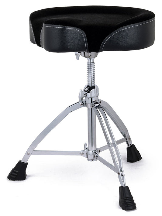 Mapex 800 Series Black Cloth Saddle Top Drum Throne