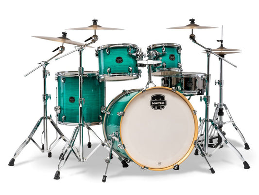 Mapex Armory 22" 5 Piece Rock Drum Kit - Jade Stone