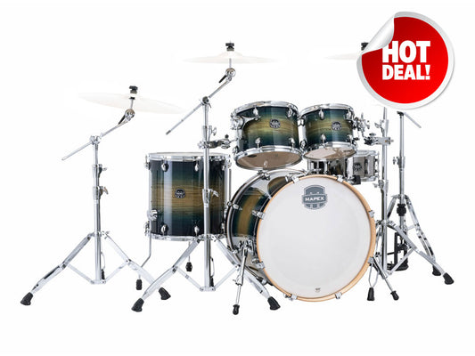 Mapex Armory 22" 5 Piece Rock Drum Kit - Rainforest Burst