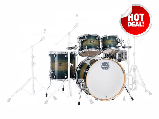 Mapex Armory 22" 5 Piece Rock Shell Kit - Rainforest Burst