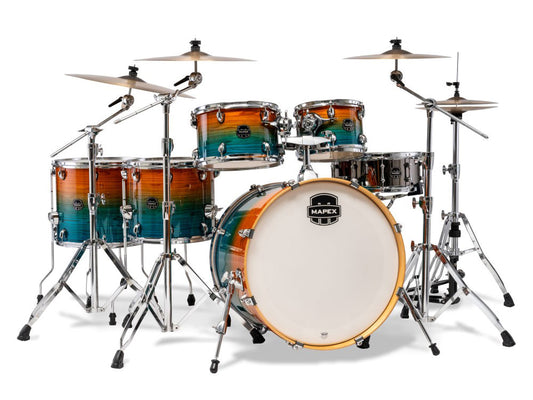 Mapex Armory 22" 6 Piece Studioease Fast Drum Kit - Ocean Sunset