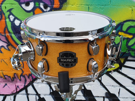 Mapex MPX Maple | Poplar Hybrid 10" x 5.5" Snare Drum - Gloss Natural