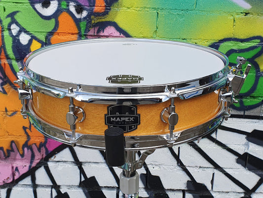 Mapex MPX Maple | Poplar Hybrid 14" x 3.5" Piccolo Snare Drum - Gloss Natural