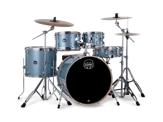 Mapex Venus 22" 5 Piece Drum Kit - Aqua Blue Sparkle