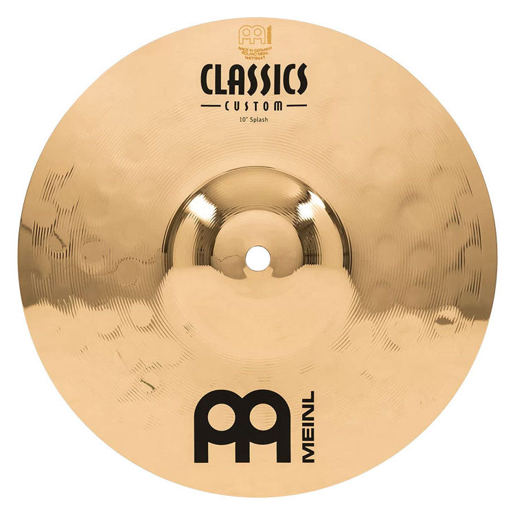 Meinl 10" Classics Custom Brilliant Splash Cymbal