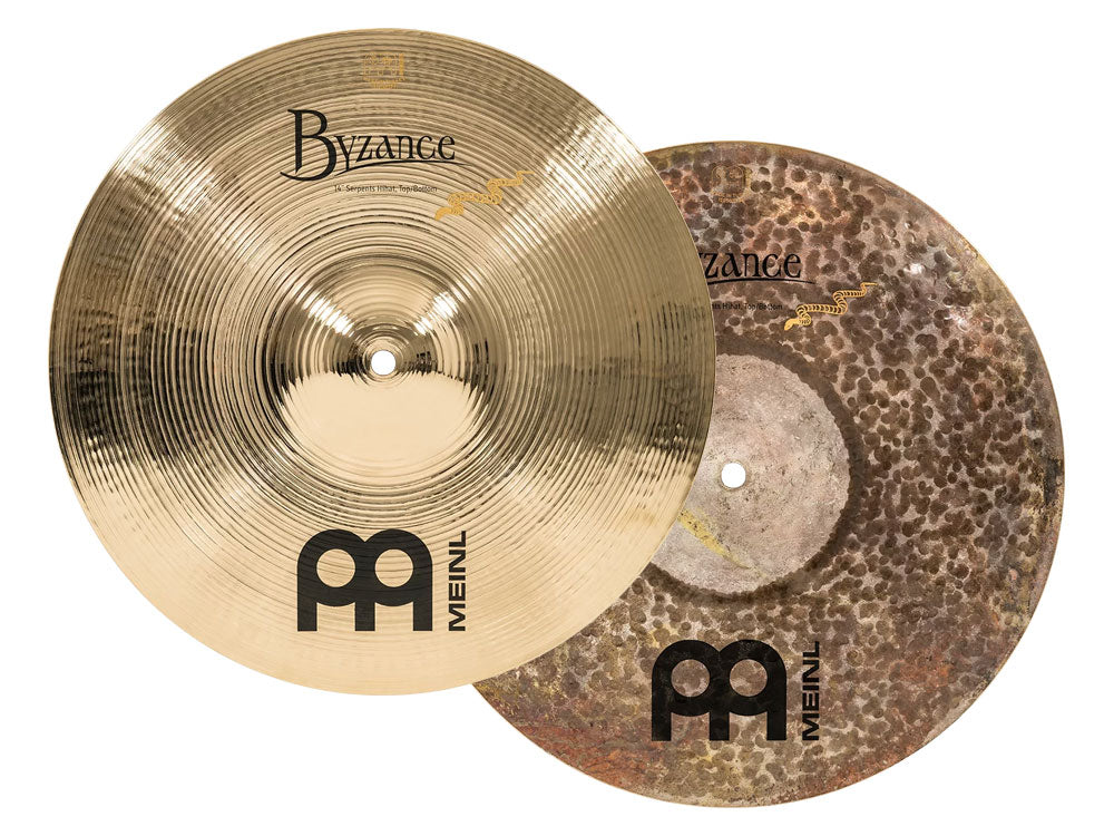 Meinl 14" Byzance Brilliant Serpents Hi-Hats