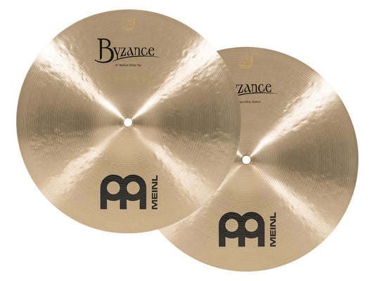 Meinl 14" Byzance Traditional Medium Hi-Hats