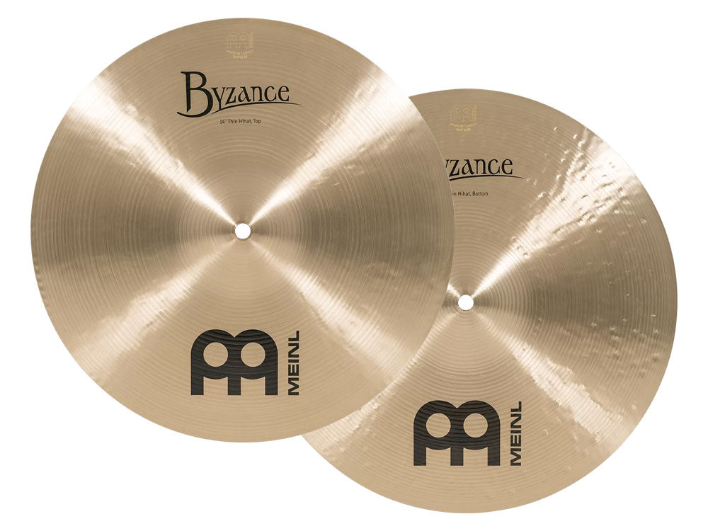 Meinl 14" Byzance Traditional Thin Hi-Hats