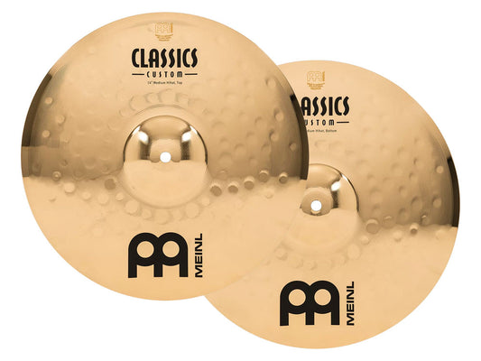 Meinl 14" Classics Custom Brilliant Medium Hi-Hats