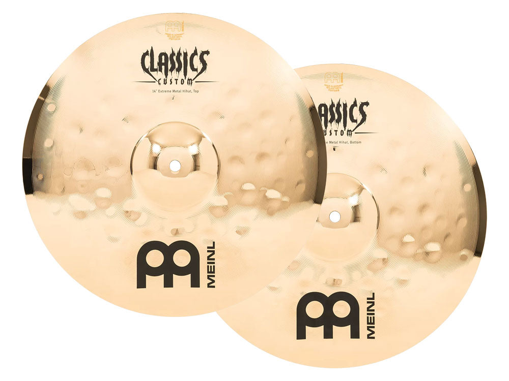 Meinl 14" Classics Custom Extreme Metal Hi-Hats