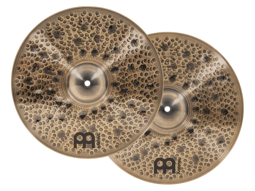 Meinl 15" Pure Alloy Custom Extra Thin Hammered Hi-Hats