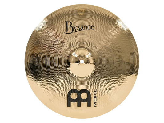 Meinl Cymbals 16" Byzance Brilliant Thin Crash Cymbal