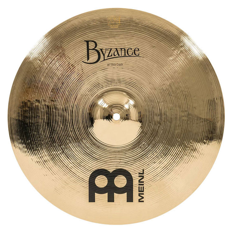 Meinl 16" Byzance Brilliant Thin Crash Cymbal