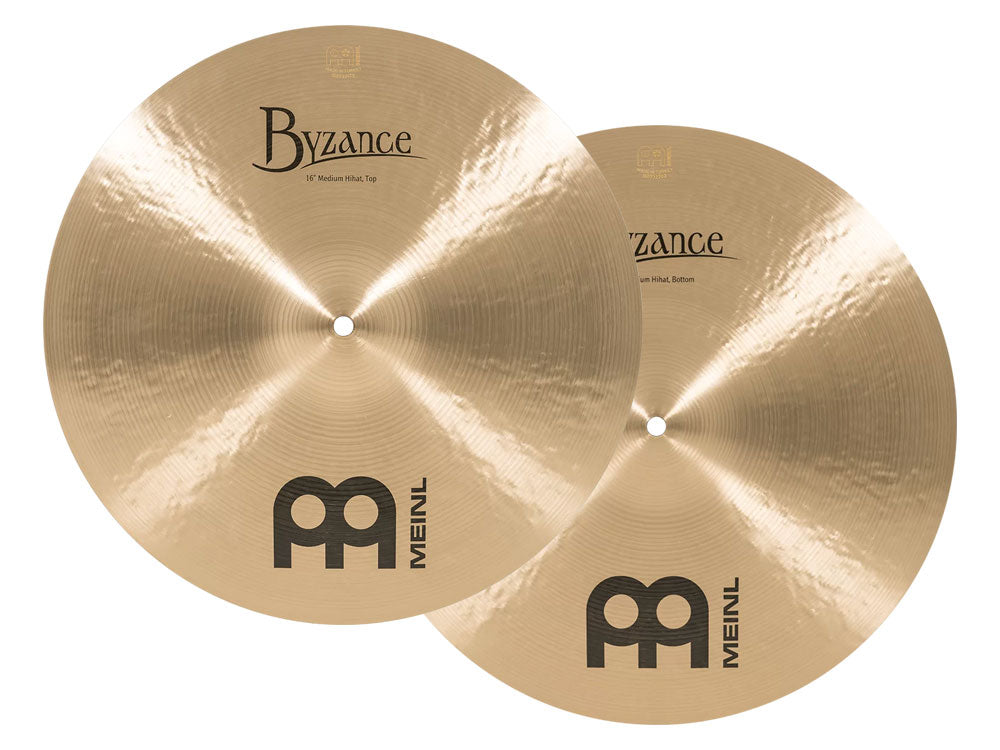 Meinl 16" Byzance Traditional Medium Hi-Hats