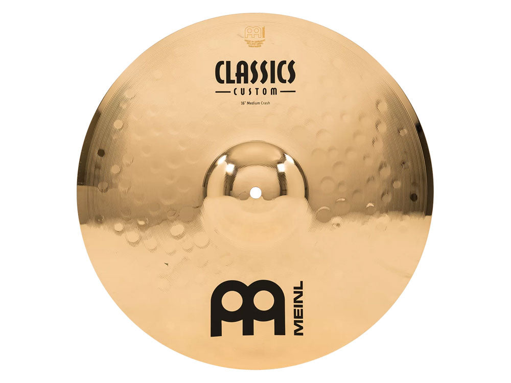 Meinl Cymbals 16" Classics Custom Brilliant Medium Crash Cymbal