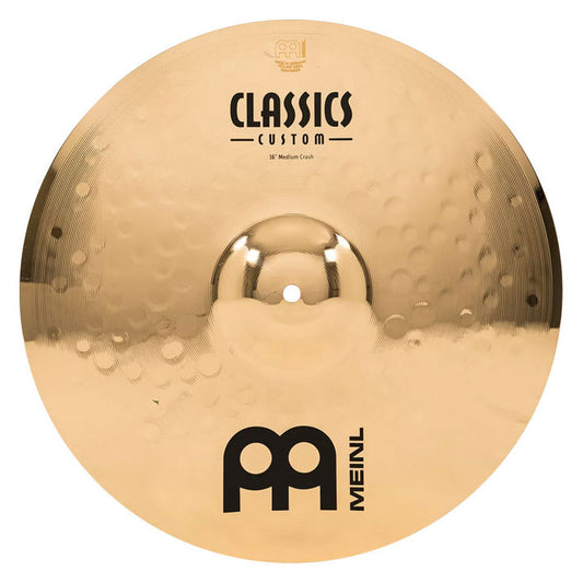 Meinl 16" Classics Custom Brilliant Medium Crash Cymbal
