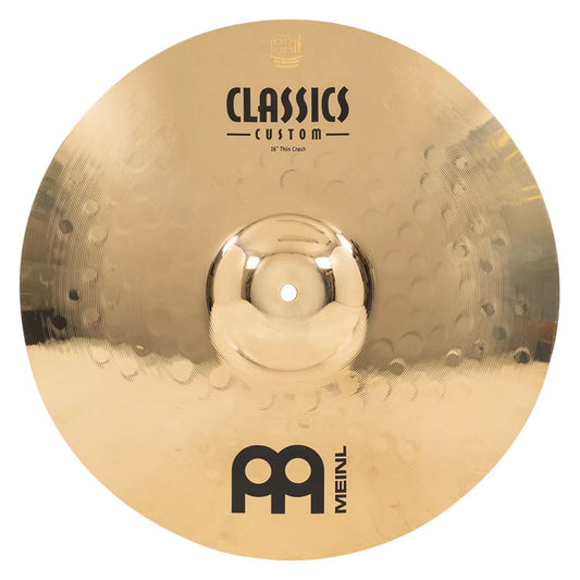 Meinl 16" Classics Custom Brilliant Thin Crash Cymbal