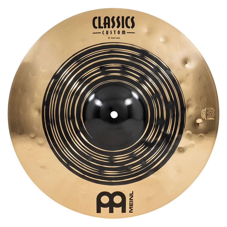 Meinl 16" Classics Custom Dual Crash Cymbal